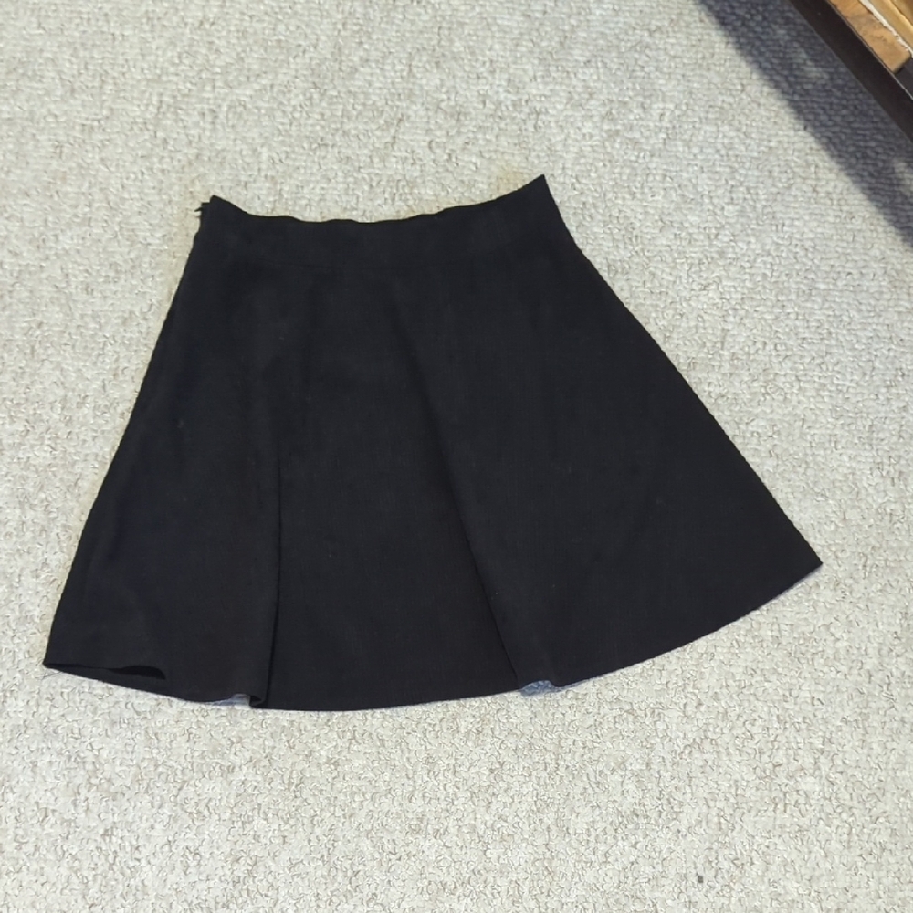 SHEIN Black A-Line Mini Skirt for Work - Picture 2 of 6